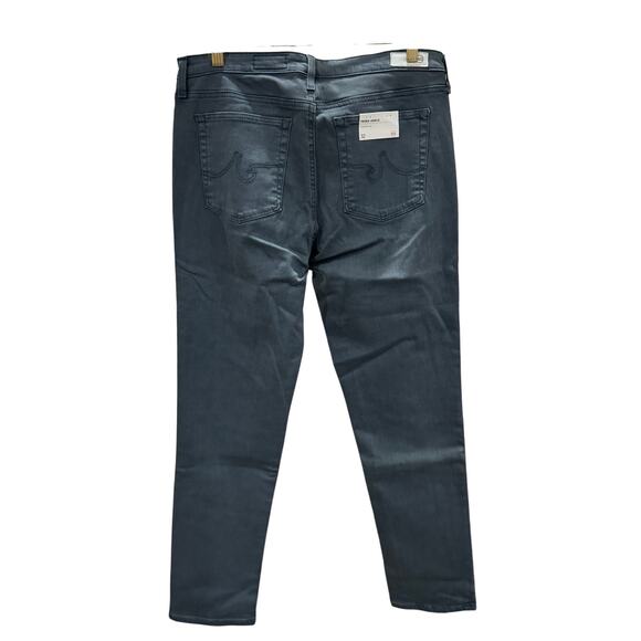 AG Prima Cigarette Ankle Jeans Blue Gray 32x28 NWT Sold Out - Picture 6 of 8